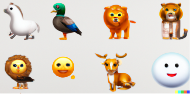 Cursed Emojis : r/weirddalle